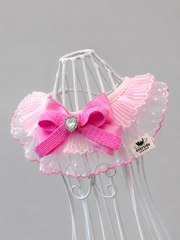 Pink Princess Pet Bib