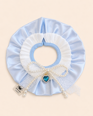 Blush Lace Pet Collar