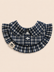 Blue Gingham Pet Cape